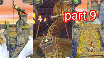 Temple Run: GamePlay Walkthrough Part 9 -Escaping From Monster (ios,Android)