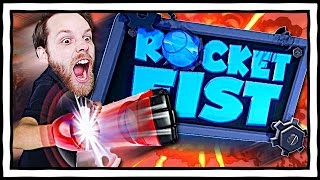 DODGING ROBOT BALLS | Rocket Fist Early Alpha Gameplay