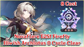 EXTRA TURN EVERY TURN! Novaflare E2S1 Firefly 0 Cycle Clear King Stage | Honkai Star Rail 4.2