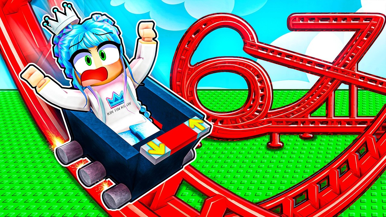 Can I SURVIVE This CRAZY Roller Coaster?!