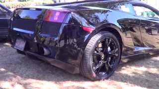 Lamborghini Gallardo w/ Tubi exhaust - LOUD REVS! Lamborghini Gallardo With Tubi Style Exhaust Redline Revs
