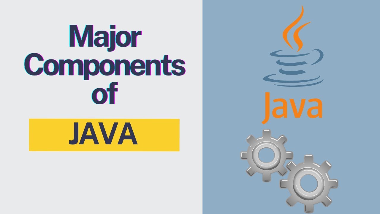 Major Components on Java - YouTube