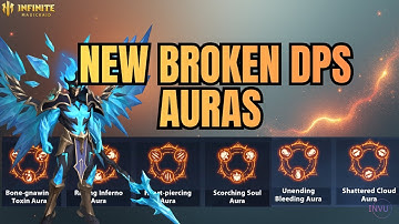 NEW BROKEN DPS AURAS ! 😮 | IMR - [Infinite Magicraid]