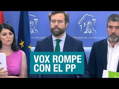 Vox rompe con el PP y pasa a la oposición en Madrid