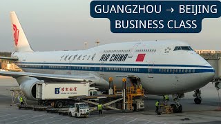 TRIPREPORT | BOEING 747-8 WITHIN CHINA! | Air China | Guangzhou (CAN) - Beijing (PEK) | Business 
