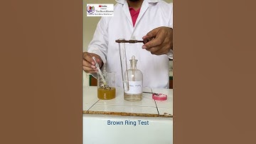 Brown ring test with practical Guru Monu Sharma