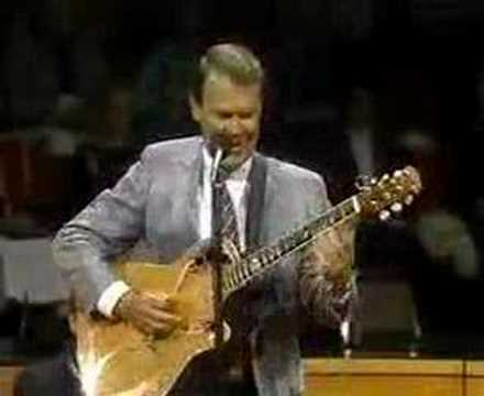 Glen Campbell sings “Jesus and Me" for his church family