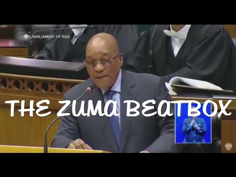 Jacob Zuma throat clearing beatbox - YouTube