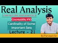 Real Analysis || Lecture - 21 || Countability 10 || By Mr. Parveen Kumar