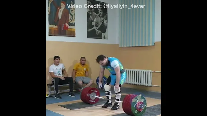 Ilya Ilyin - 250kg Clean and Jerk Attempt