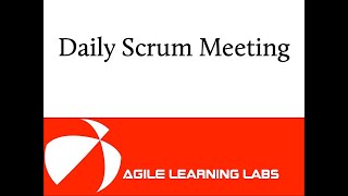 Agile Learning Labs Live From Our Daily Scrum Meeting