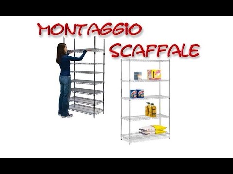 Scaffali Metallici in acciaio cromato 