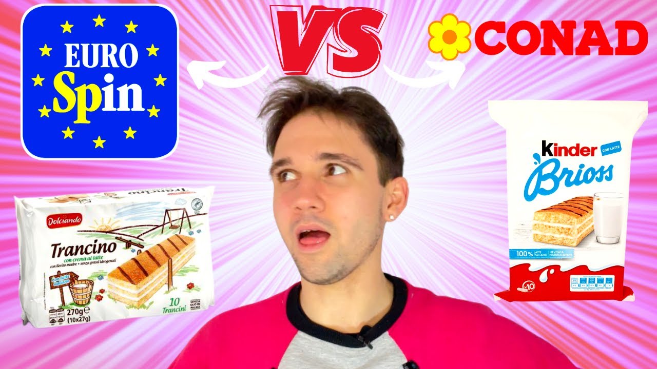 EUROSPIN VS MARCA LA STESSA PRODUZIONE? *NON CI CREDO* #SFIDA1