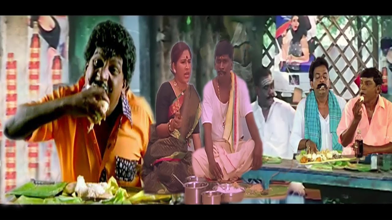  vadivelu Rare Comedy  Food Eating Comedy Collections  4   6    12 
