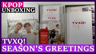 Unboxing TVXQ! [2020 SEASON'S GREETINGS] 동방신기 2020 시즌그리팅 Kpop Unboxing 케이팝 언박싱 goods SM Ent.