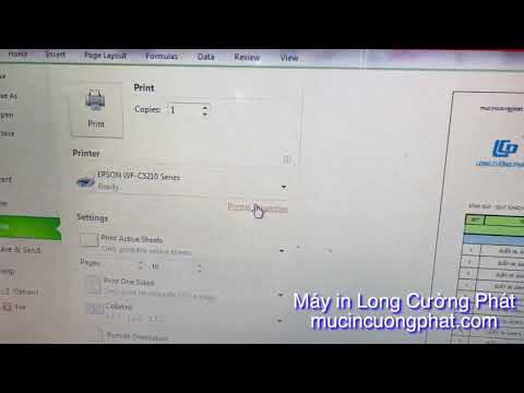 Video Máy in Epson workforce pro C5210 in 2 mặt tự động - youtube