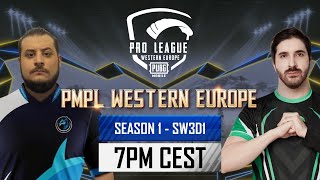 [EN] PMPL Western Europe SW3D1 |Season 1| PUBG MOBILE Pro League 2021- Qatar Forces, Redemption Arc?