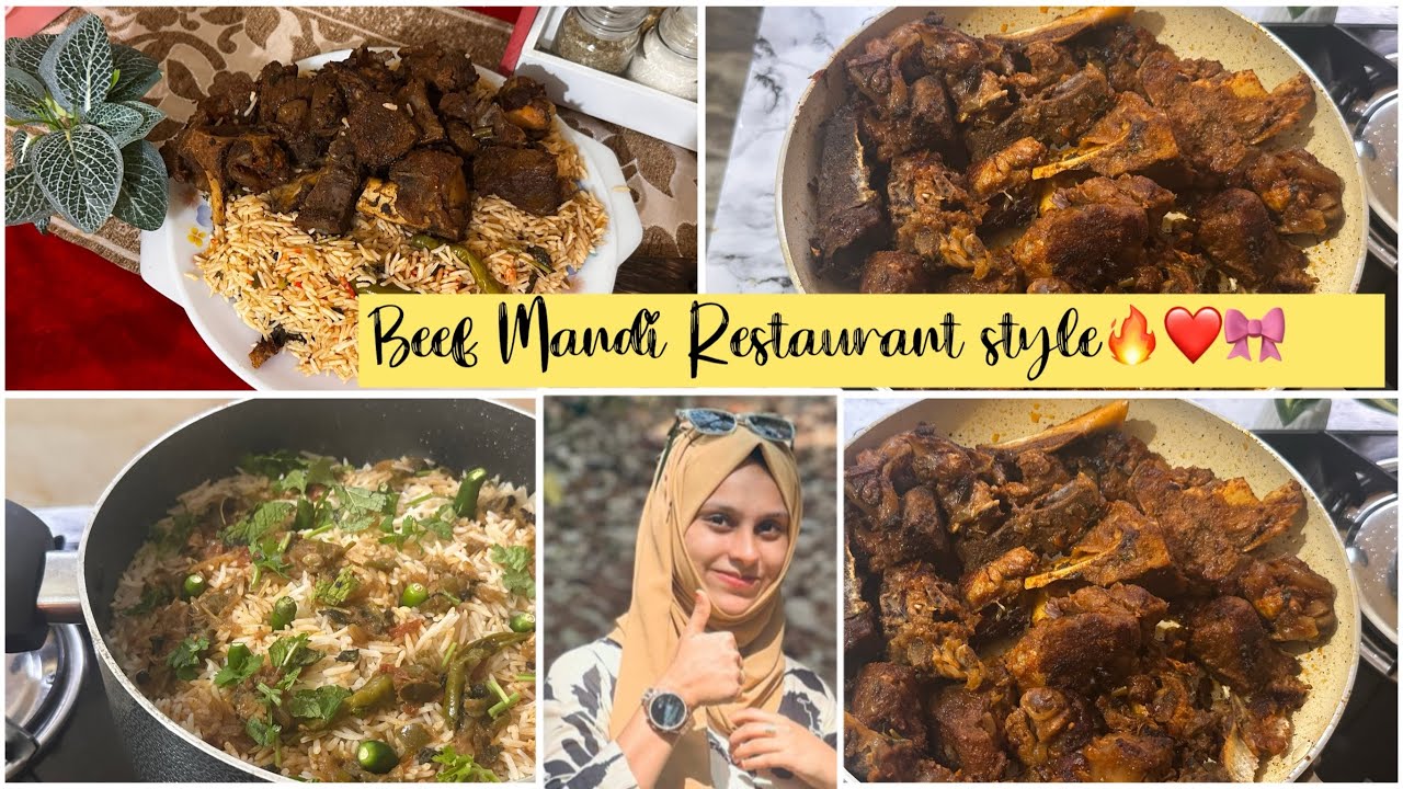 Beef Mandi 🔥ഒറ്റനോട്ടത്തിൽ പറയരുത്🤫ഉണ്ടാക്കി നോക്കിട്ട് പറയു😱കിടിലൻ രുചിയിൽ ബീഫ് മന്തി 👍