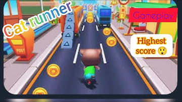 Cat Runner:Decorate Home Game|Tom Gold Run game|Subway Cat Run game|Cat Run Android Gameplay,Newgame