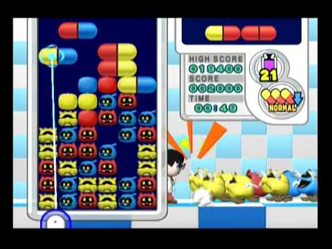 Dr. Mario Online Rx - Virus Busters Level 20-22 gameplay