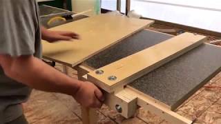 Supersizing Small Table-saw. Easiest way to mount the saw!!!!