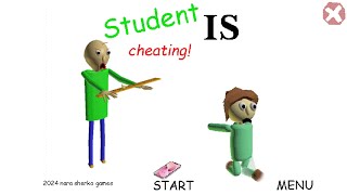 Student is Cheating V2! Baldi's Basics Classic Mod