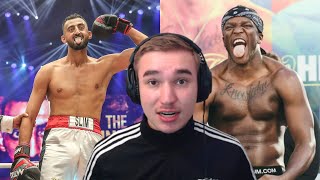 Reacting to Slim Albaher Responding to KSI Calling Him Out to Box