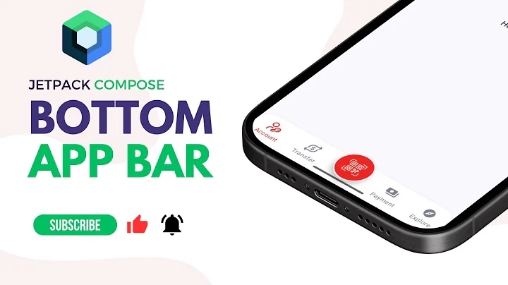 Rio Bottom Navigation Bar Jetpack Compose | Kotlin | BottomAppBar