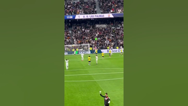 Kylian mbappe Goal For Real madrid vs las Las Palmas 4-1 Goal