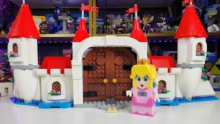 Check Out Lego Peach&#39;s Castle - the Front Gate!