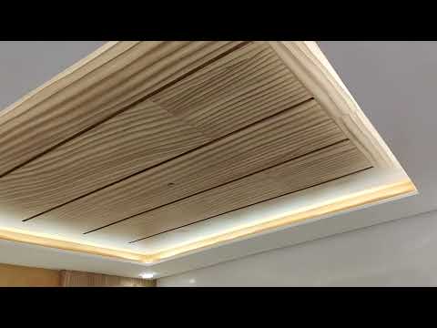 ستيكو أبيض ديكور الخشب