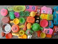 Diy unboxing kitchen Set l kitchen plastic set | mini cooking Kitchen set | Plastic Kitchen set | 46