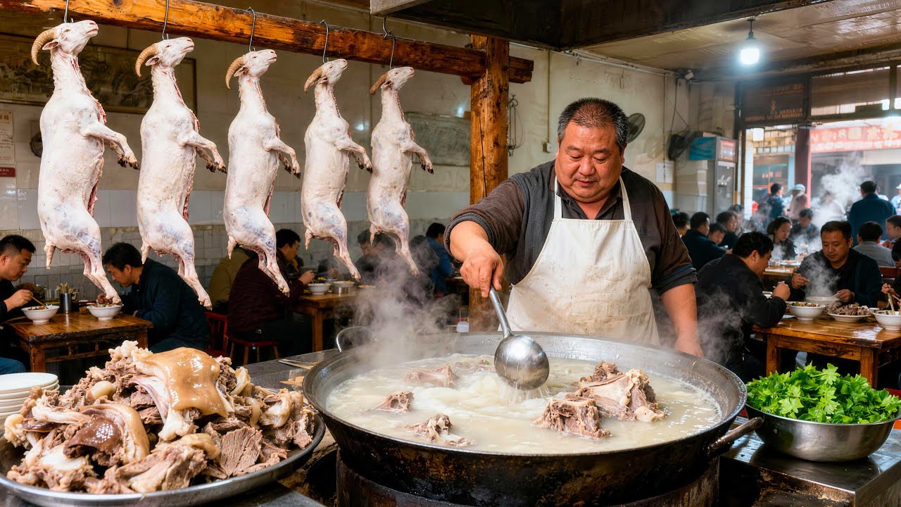 Khám phá Thịt Cừu hầm nước trong đặc sản Thiểm Tây cùng những món ngon ở thành phố Tây An