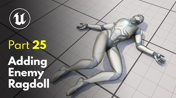 Adding Enemy Ragdoll | Unreal Engine 5 FPS Game Tutorial #25