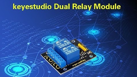ks0057 keyestudio Dual Relay Module
