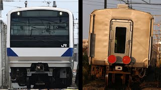 【スカート無し】E531系K409編成 スカート取り付けに伴う入換　#常磐線 #e531系