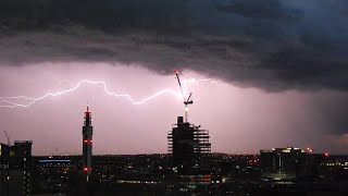 Birmingham Thunderstorm Timelapse 13/6/2020