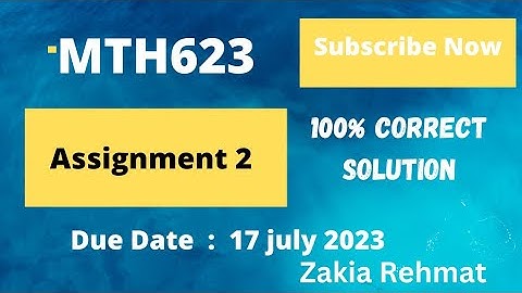 Mth623 Assignment 2 Solution 2023|mth623 assignment 2 solution 2023|Tensor Analysis