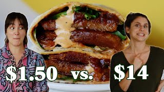 $1.50 Vs. $14 Vegan Burrito
