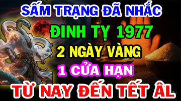 [CẢNH BÁO] Lời Tiên Tri Cận Tết 2026: 2 Ngày Vàng và 1 Cửa Hạn Kinh Hoàng Của Đinh Tỵ 1977!
