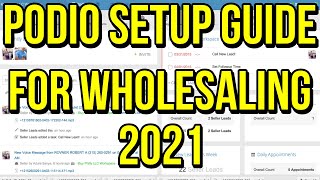 FREE & Easy Podio Setup Guide for Beginners in Wholesaling Real Estate screenshot 5
