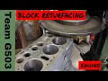 Willys flat head block resurfacing, G503 Willys MB And Ford GPW L134