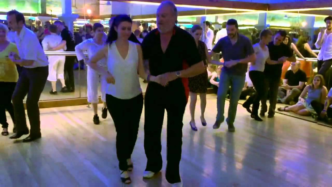 Démo be bop sauté, école Temple du Swing Paris