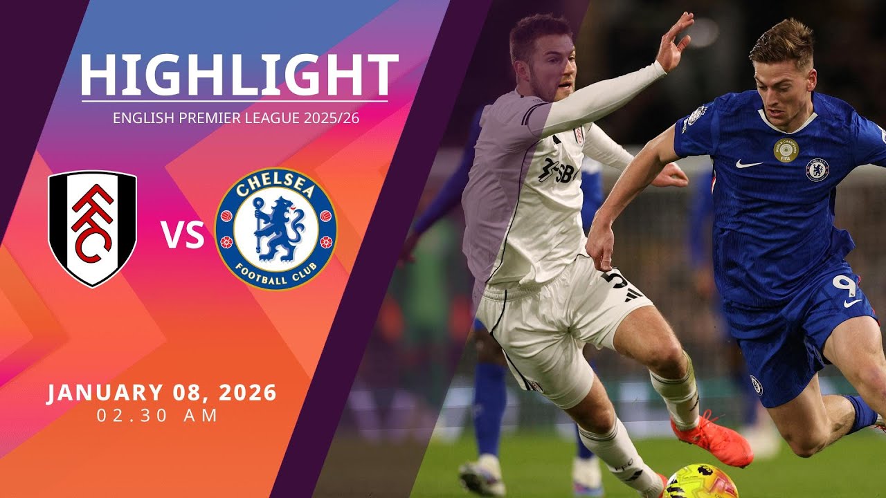 [Highlight] PremierLeague : ฟูแล่ม vs เชลซี (08-01-69)