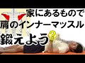 【陸トレ】肩インナーマッスルのトレーニング！水球選手は鍛えないと怪我します…