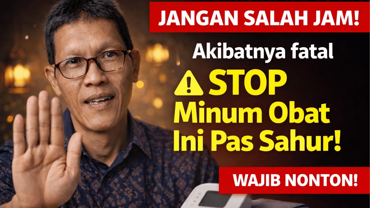 Lansia Darah Tinggi & Diabetes Boleh Puasa? Ini Rumus Jadwal Minum Obat yang Aman!