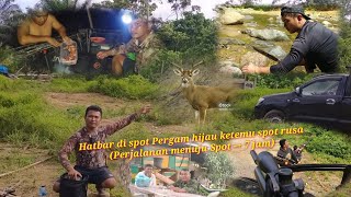 Hatbar di spot Pergam ketemu spot Rusa #Berburupergam #hm_marauder