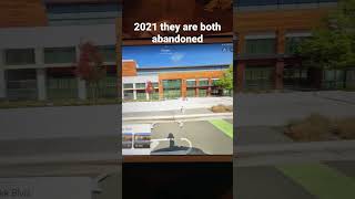 Abandoned Target and CVS pharmacy
