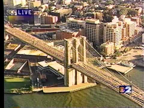 Dave The Bridge Man on TOP of the Brooklyn Bridge