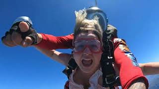 Funny Tandem Skydive | Sonia's First Skydive in Puerto Vallarta
